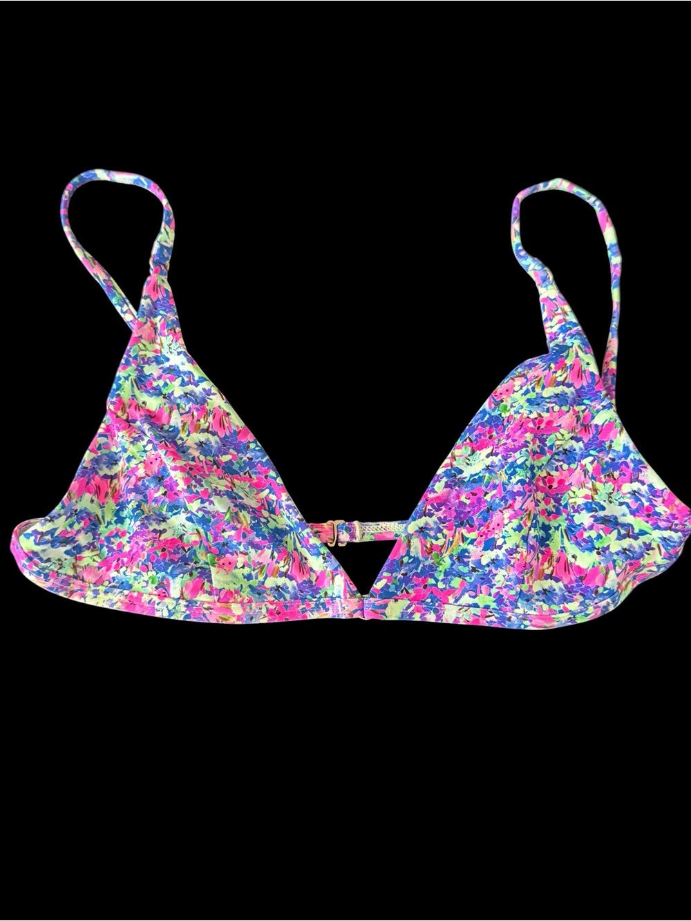 NWT Bright Freya Flashdance Triangle Bikini Top | S-M - Picture 5 of 6